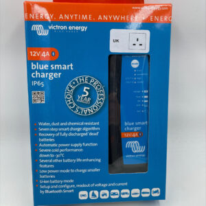 VICTRON BLUE SMART CHARGE IP65 12V/4A BATTERY CHARGER KIT, BLUE